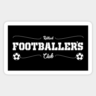 Retired Footballer’s Club - soccer sportsman Magnet